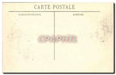 Inundações de Paris (Janeiro 1910) — Nos Campos Elísios — Restaurante Ledoyen — LL — Verso