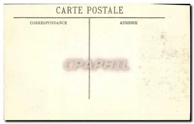 Inundações de Paris — Janeiro de 1910 — O Ponte Alexandre III — LL — Verso