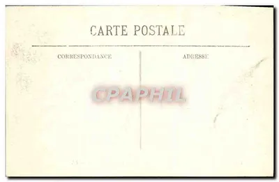 Inundações de Paris (Janeiro 1910) — Cours la Reine — LL — Verso