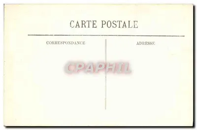 Inundações de Paris (Janeiro 1910) — Cours la Reine — LL — Verso