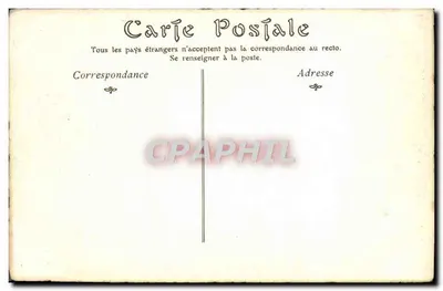 Kobieta ogrodnik — Stary Paryż (Directoire) — z rysunku Auguste Saint-Aubin — ND Phot — Rewers