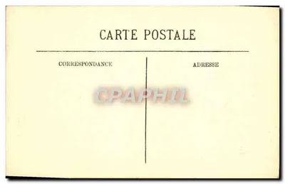 Paris — A Escada do Ópera — Carta postal — Verso