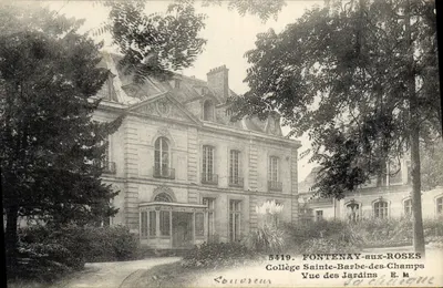 Fontenay-aux-Roses — Colégio Sainte-Barbe-des-Champs, Vista dos Jardins — E. M. (série 5419)