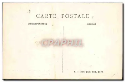 Fontenay-aux-Roses — Colégio Sainte-Barbe-des-Champs, Vista dos Jardins — E. M. (série 5419) — Verso