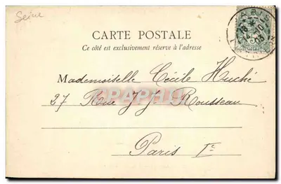 Villelemomble — Villa Saint-Raphaël — B. E. Paul — Rewers