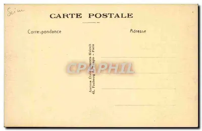 Vincennes — Stare Pałac Królewski — Wydawca E. M. n° 1155 — Rewers