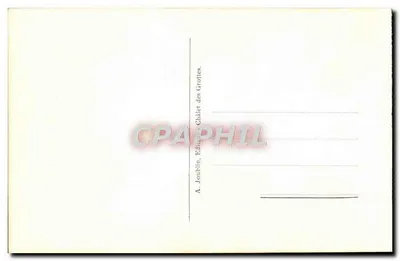 Grutas de Arcy-sur-Cure — O Calvário — A. Joublin, Chalé das Grutas — Verso