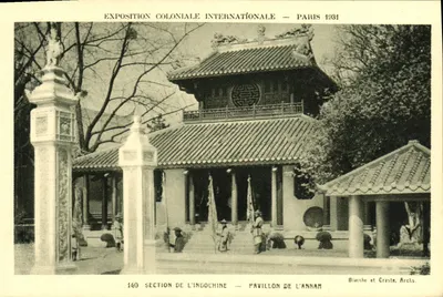 Pavilhão da Annam — Exposição Colonial Internacional — Paris 1931