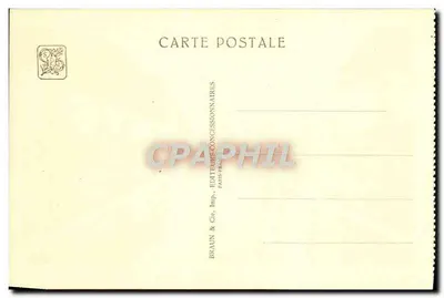 Seção Tunisiana — Vista da Praça Pública - O Café Maure — Exposição Colonial Internacional, Paris 1931 — Verso