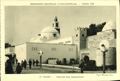 Exposição Colonial Internacional — Paris 1931 — Argélia — Pavilhão Costa Sul-Argelino — Charles Montaland, Arch