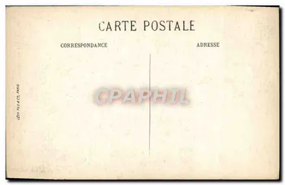 Mont Saint-Michel — Widok z góry na bazylikę — LL, n°54 — Rewers