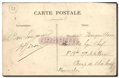 Boursault — Le Château et le Lac — Éditeur : Egornay — Achterkant