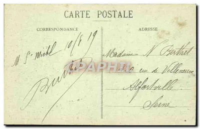 Mont-Saint-Michel — El Claustro — J.P. 43, Edición especial en la Abadía — Reverso
