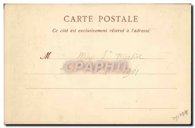 Abbaye du Mont-Saint-Michel — Strona zachodnia — ND Phot — Rewers