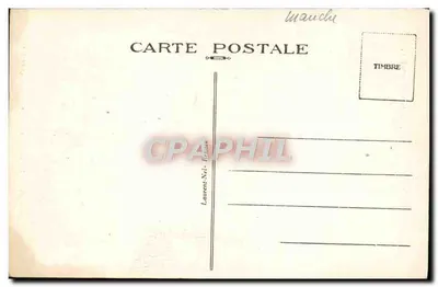 O Mont-Saint-Michel — Os Muros, lado Leste — Laurent-Nel, n°182 — Verso