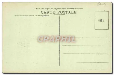 Mont-Saint-Michel — Galerijen van het Klooster — J.P. - 39 - Speciale uitgave in de Abdij — Achterkant