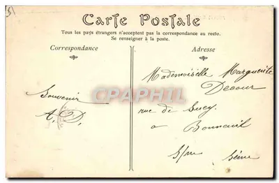 Boissy-Saint-Léger — Domínio de Gros-Bois, Príncipe de Wagram — Tincelin, Editor — Verso