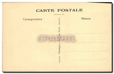 Reims - La Cattedrale - Vista laterale nord — Cl. Rothier - E Chauvillon, editore, Reims — Verso