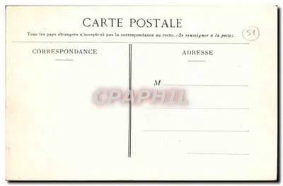 Reims — Het Stadhuis — Uitgave Aula, Reims — Achterkant