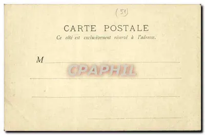Pequeno Portal da Catedral — Reims — B. F., Paris — Verso