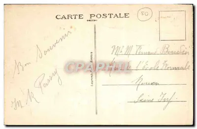 Mont Saint-Michel — Der Chor der Basilika (11. Jahrhundert) — Verleger unbekannt, Nr. 152 — Rückseite