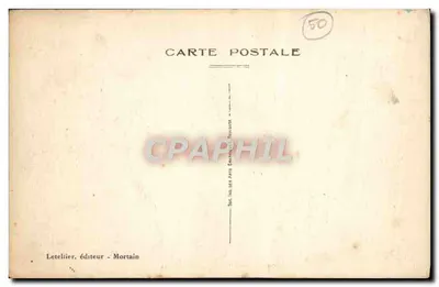 Mortain — Rochers de la Monjoie — Letelier, éditeur - Mortain — Rewers