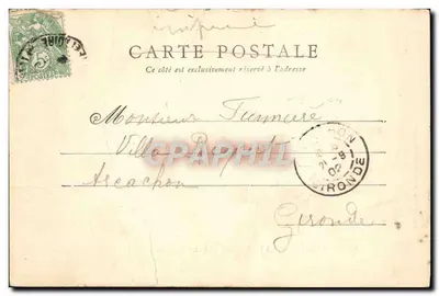 Montreuil-Bellay — Puerta San Juan — Fr. Voszcker, Saumur, depositado — Reverso