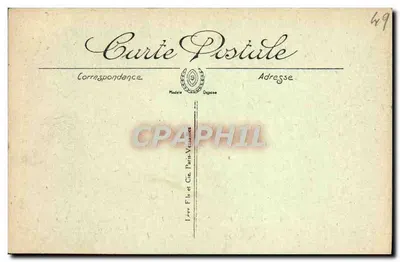 Montreuil-Bellay (M-et-L) — O Castelo (Monumento Histórico) — A Cozinha — Séculos XV e XVI — Verso
