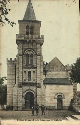 Saint-Florent près Saumur — L'Église — B.J. C., Paris