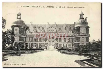 St-Georges-sur-Loire — Castelo de Serrant — Fototipia Vasselier, Nantes
