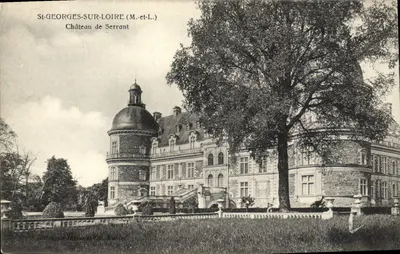 St-Georges-sur-Loire (M.-et-L.) — Castelo de Serrant — editor anônimo