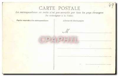 St-Georges-sur-Loire (M.-et-L.) — Castelo de Serrant — editor anônimo — Verso