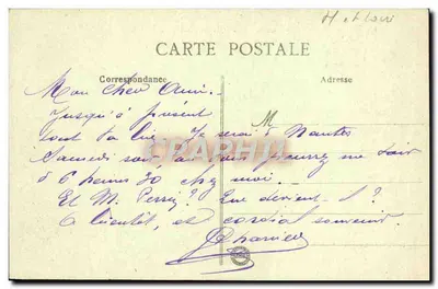 Saumur - Quai de Limoges, widok z przodu — J.-B. Robert, wydawca, Saumur — Rewers