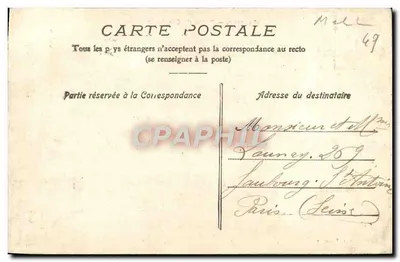 Saumur — École de Cavalerie — Edit. Viseur, Saumur — Rewers
