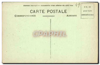 Saumur (M.-et-L.) — O Castelo do Século XV e a Loire — Verso