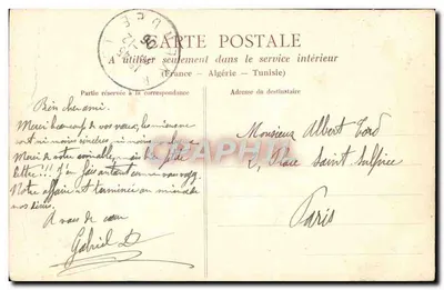 Angers — Katedra św. Józefa — M-L 23, wydawca Nantes — Rewers