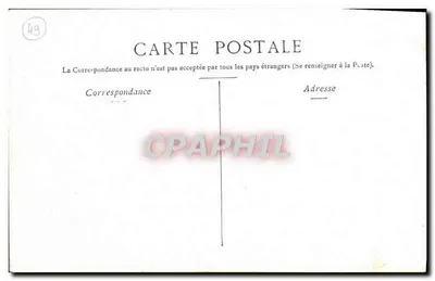 Angers — Portal der Kathedrale — Staëron, Paris — Rückseite