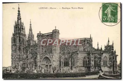 Lépine (Marne) — Basilique Notre-Dame — IMP. PHOTO. NEURDEN ET CIE. — Paris