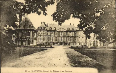 Montmirail (Marne) — O Castelo e os Comuns — Edição Bazar de Paris, n°49