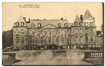 Montmirail (Marne) — O Castelo. Fachada principal — Editor não identificado, n° 50