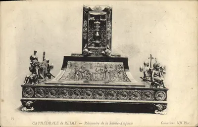 Catedral de Reims — Reliquiário da Santa Ampola — Coleção ND Phot.