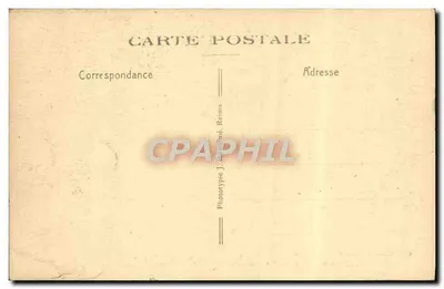 Reims - A Catedral — Grande Portal — Coroamento da Virgem — E. Chauvillon, editor, Reims — Verso