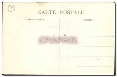 Reims - Kathedraal - Gezicht - Doop van Clovis (linkerkant) — Uitgave Reims-Touriste, n° 97 — Achterkant