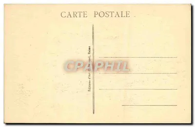 Reims — Portal de la Catedral — Ediciones de Arte Charnunel, Reims, n°3 — Reverso