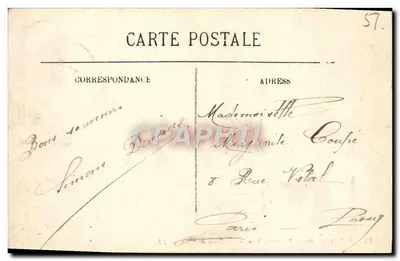 Reims — Arco da Vitória Romano — Porta de Marte — LL. — Verso