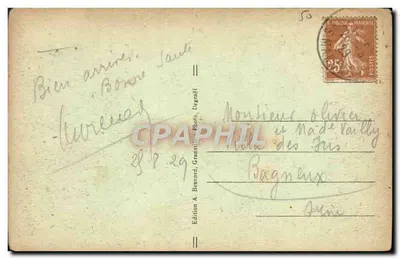 SAINT-PAIR-sur-MER — Wile i Aleja Zamku — Wydawnictwo A. Bernard, nr 230 — Rewers