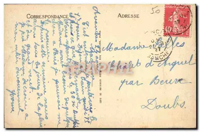 Avranches - A Igreja Nossa Senhora dos Campos - LL — Verso