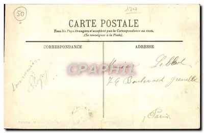 Avranches — Ogólny widok — Wydawca: Biuro Avranches — Rewers
