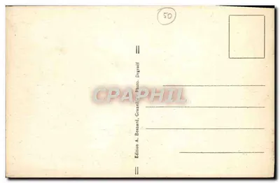 Carolles — Vallei van de Schilders — Uitzicht genomen vanaf de Spoorbrug — Achterkant