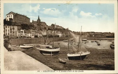 Granville — Przylądek i Przystanie — Wydawnictwo A. Bessnard, Fotografia Degraef